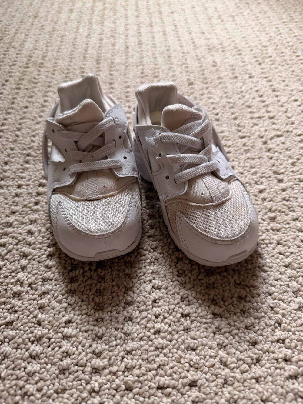 Toddler Nike Huaraches White